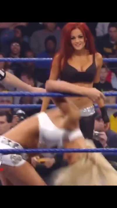 Maryse on Smackdown 12, 19/08 vs Maria