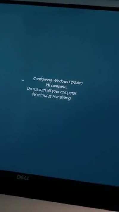 Microsoft updates.