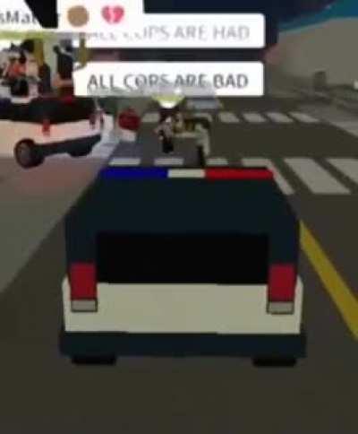 cOp rUnS oVER BlM proTEStORS, mostlY ChildeREn