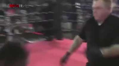 Bad sportsmanship leads to an arrest