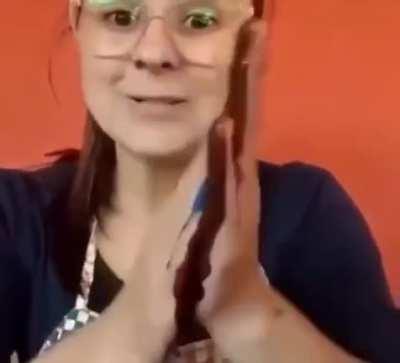 blue with red turns purple