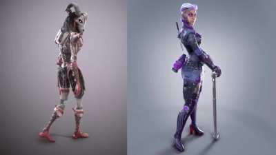 Every Voice line between Revenant and Loba