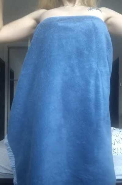 I just got out from shower, now what should we do?