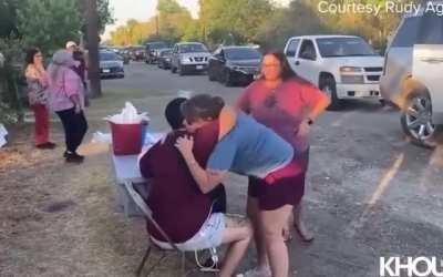 When Arnulfo Reyes, surviving teacher of Uvalde, was discharged from the hospital the entire town showed up to welcome him home. All 11 of his students were killed.