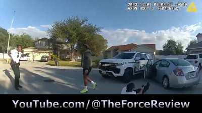 Man runs over 2 deputies.