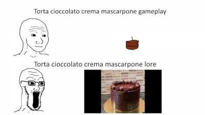 Damn Torta cioccolato crema mascarpone has some epic lore frfr no cap