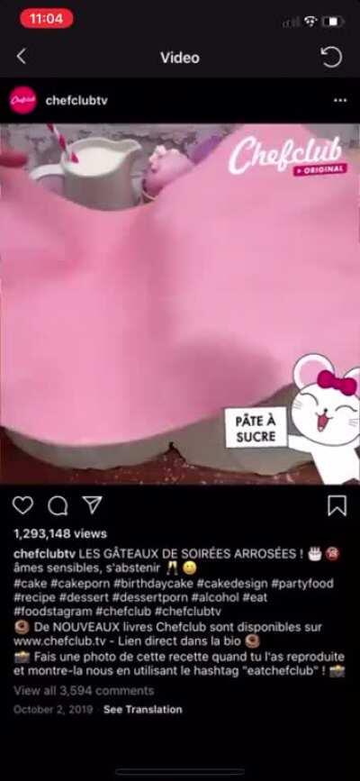 I would like my cake without fondant, a fondant butthole, and a fondant lover’s lipstick kiss please