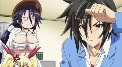 Even the air itself is licking her nipples