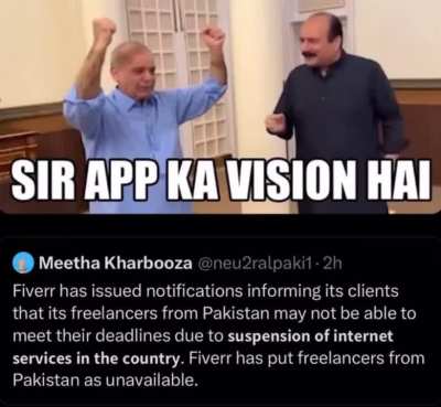 Sar apka vision ha saaaar 🤡