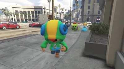 I spent the rest on my quarantine making my favorite Brawl Stars Characters in GTA 5. It may not conventional art, but I really enjoy how they ended up :)