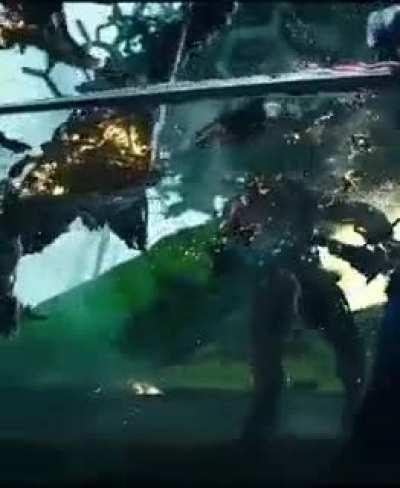 She thinks shes optimus prime 😂💀💀💀