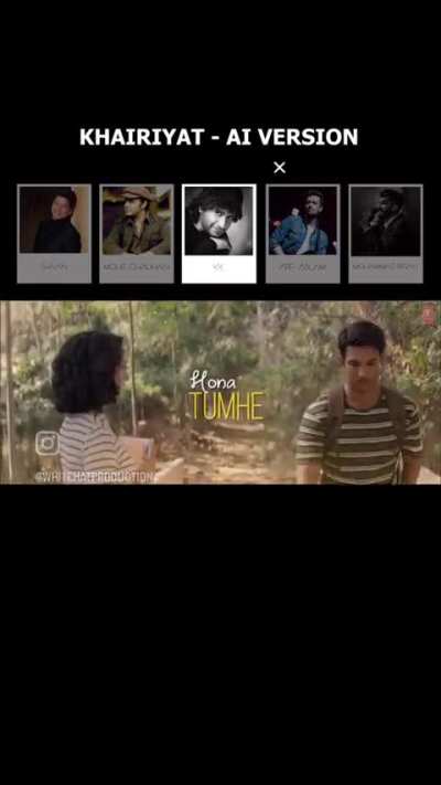 Original kairiyat song by Arijit Singh - AI Versions