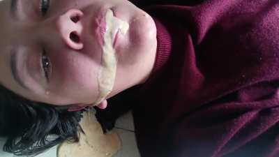 vomiting while lying down