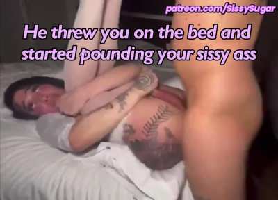 Sissy Gets caught and punished