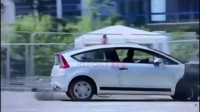 Dropkicked through a window... that’s a new one