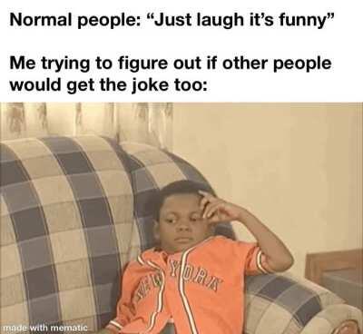 I do this for no reason