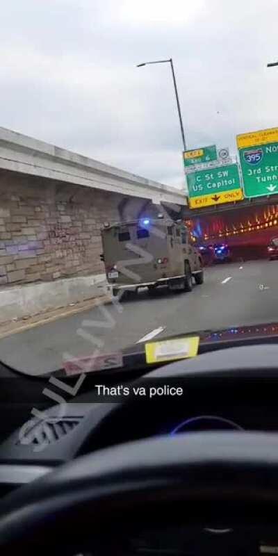 Virginia State Police moving en masse to assist Capitol Police in DC