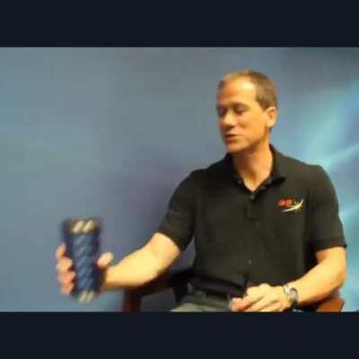 Forgotten gravity. Weightlessness of a NASA astronaut in everyday life on earth.