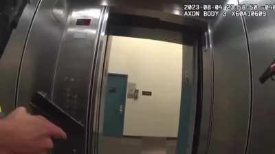 To attack an officer with a knife