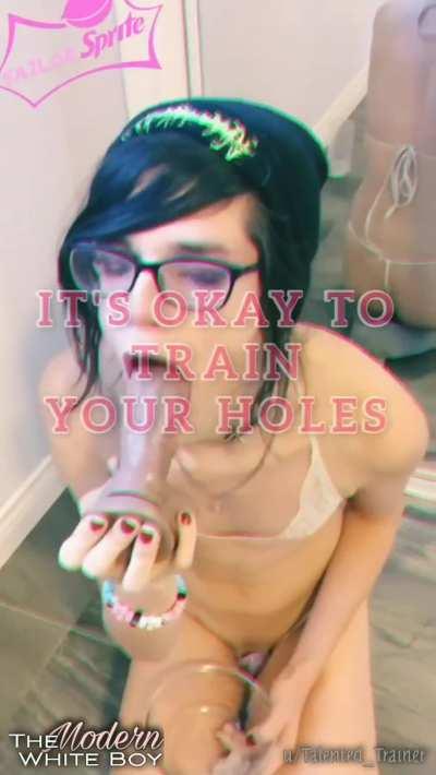 It's ok to be my sissy slut 