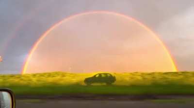 Shot of a lifetime, captured from a car window