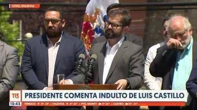 La respuesta del Presidente al consultarle si conocía antecedentes de indultado Luis Castillo (ver hasta el final)
