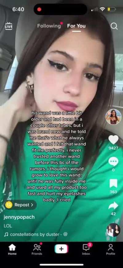 Jenny popach posted & deleted