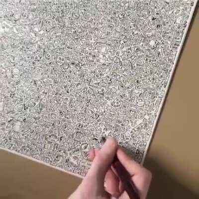 This mona lisa drawing