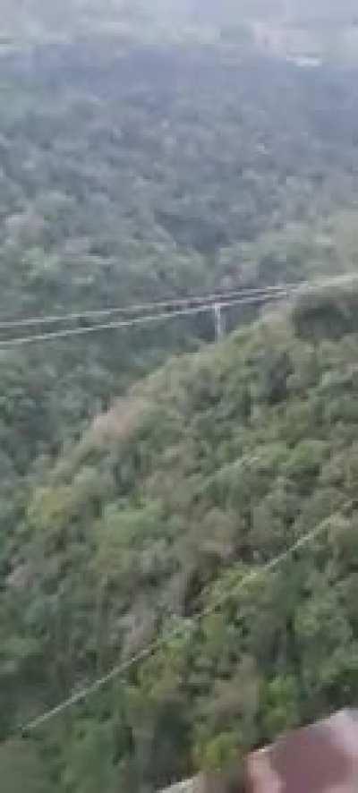 Homemade Brazilian train.