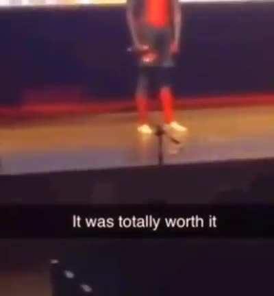 You just know the crowd went mad after this...