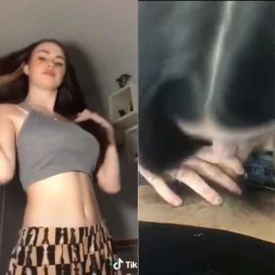 Practicing Her Head Game