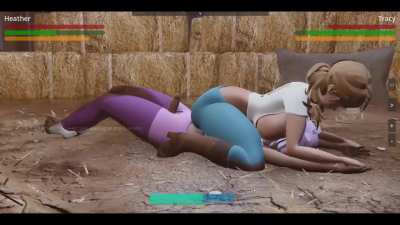 [Battlefuck Pit] Farm girl vs city girl