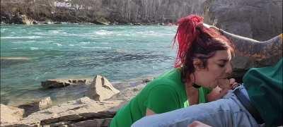 beautiful sunny day to get deepthroated by the rapids 🥰😛