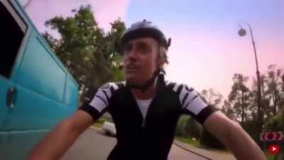 What the fucking hell are you ya great gangly fuck knuckle twat greasy head cunt bag, fuck you