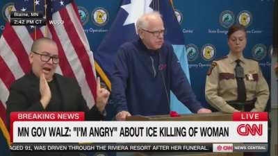 Tim Walz: We do not need any further help from the federal government to Donald Trump and Kristi Noem. You've done enough. I've issued a warning order to prepare the Minnesota National Guard … these are our troops. MN will not allow our community to be us