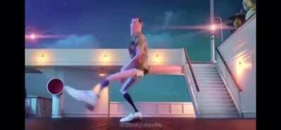 Me putting on my Dior Jordan 1s after finishing my shift at a minimum wage job