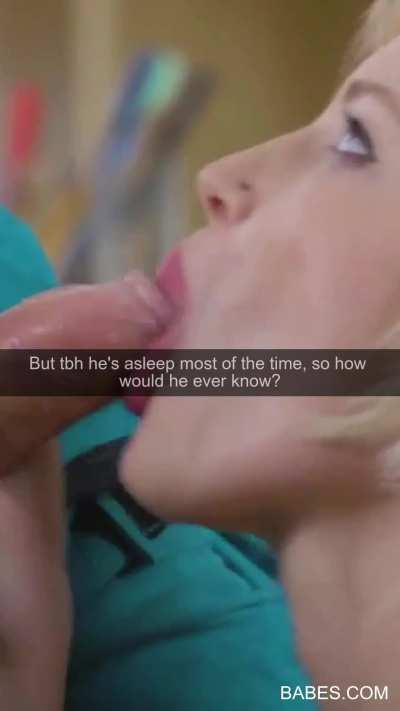 I fuck my much older husband's son every single day