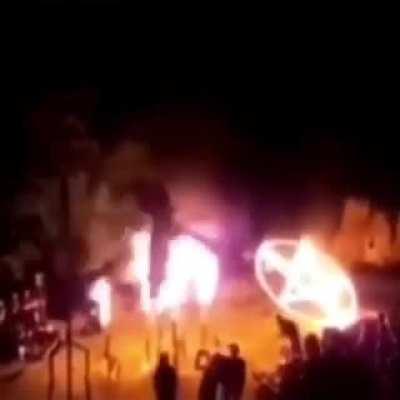 The coven sisters performing a 🕯 ritual 🕯 to eradicate all Draven players from the game