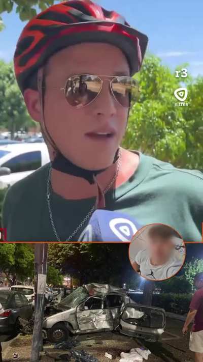 Video: un testigo contó cómo fue la escena trágica del choque en Rosario que mató a una adolescente y a su madre; el padre le decía 