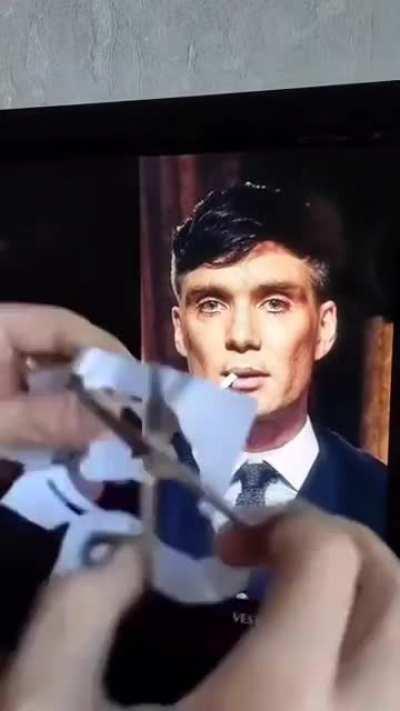 From paper with scissors