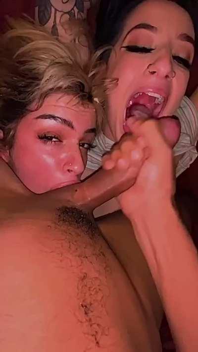 I’m turning her into a cumslut fuckdoll like me;)