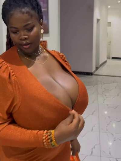 Chioma is a walking trophy (and a walking set of tits)