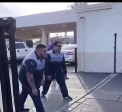 He can't make it ...