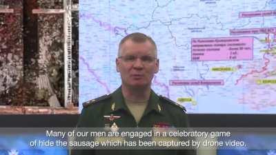 Russian MoD gives update on the progress of their ongoing victorious surrender of Kherson