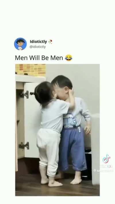 Men will be men 