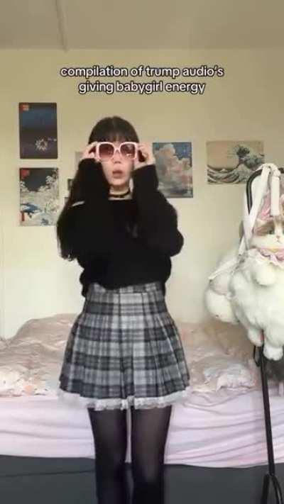 Donald has peak babygirl energy