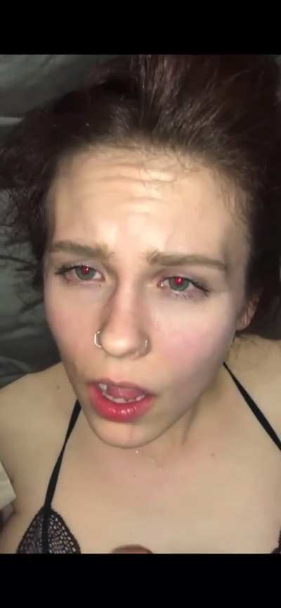 Don’t think she realized she was begging for her own destruction