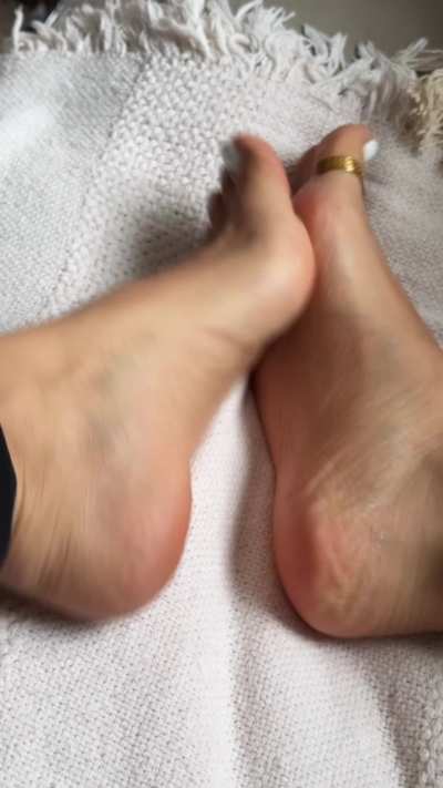 My feet look soft, pretty, and ready to make you weak