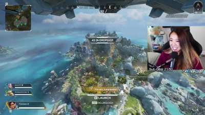 Floskeee being Floskeee when she meets the Hyena Man & Friend