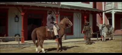Valentine is a rough town these days. Movie credit: Blazing Saddles